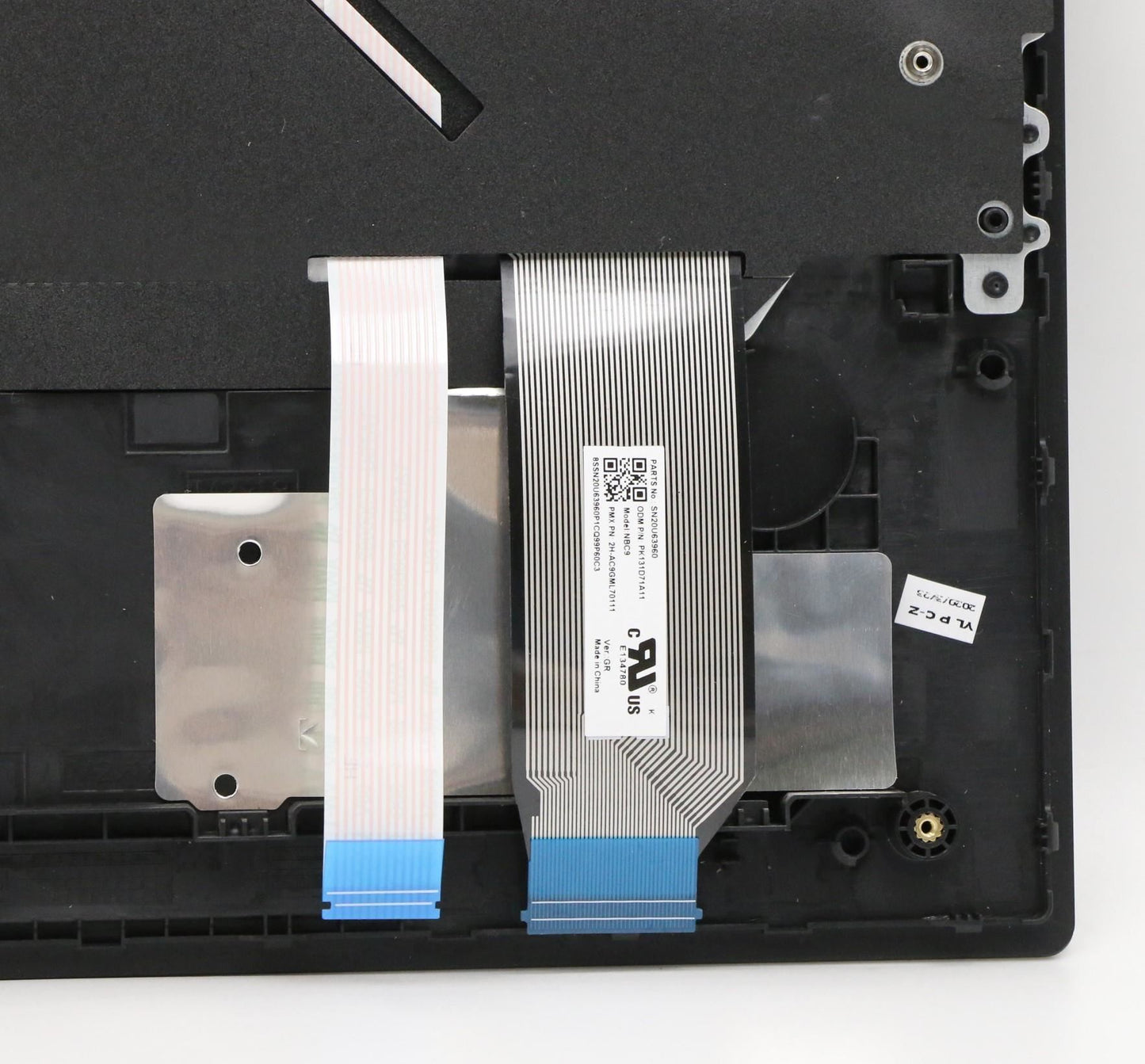 Lenovo ThinkPad E15 Keyboard Palmrest Top Cover German Black 5M10V16869