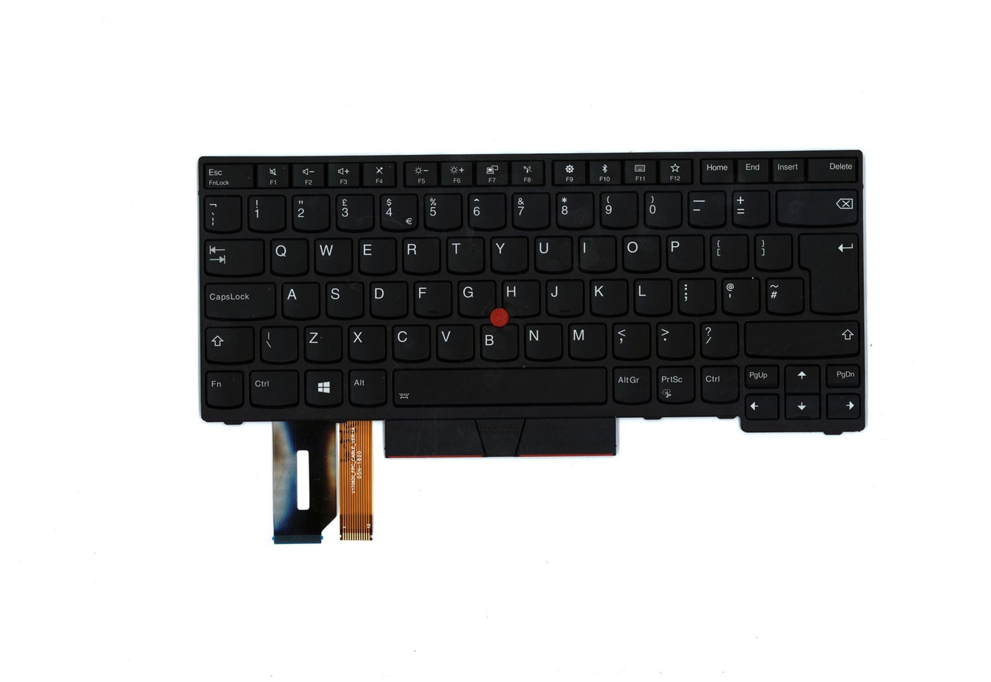 Lenovo ThinkPad T480s T490 L480 L390 L490 E480 E490 T495 UK Keyboard 01YP548