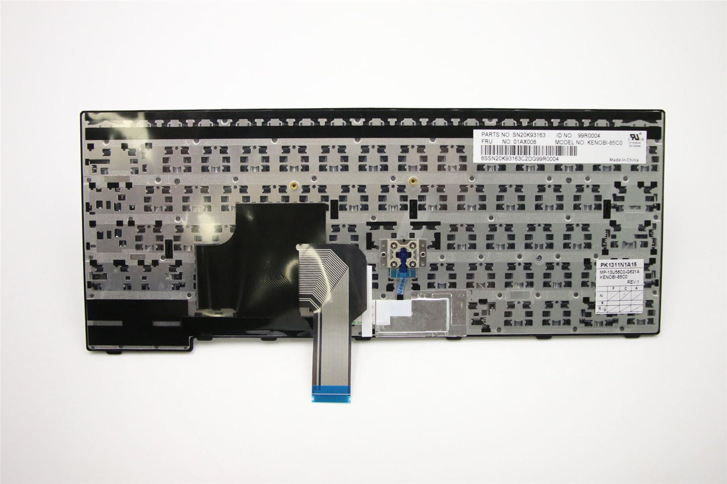 Lenovo ThinkPad E470 E475 Keyboard Czech Black 01AX008