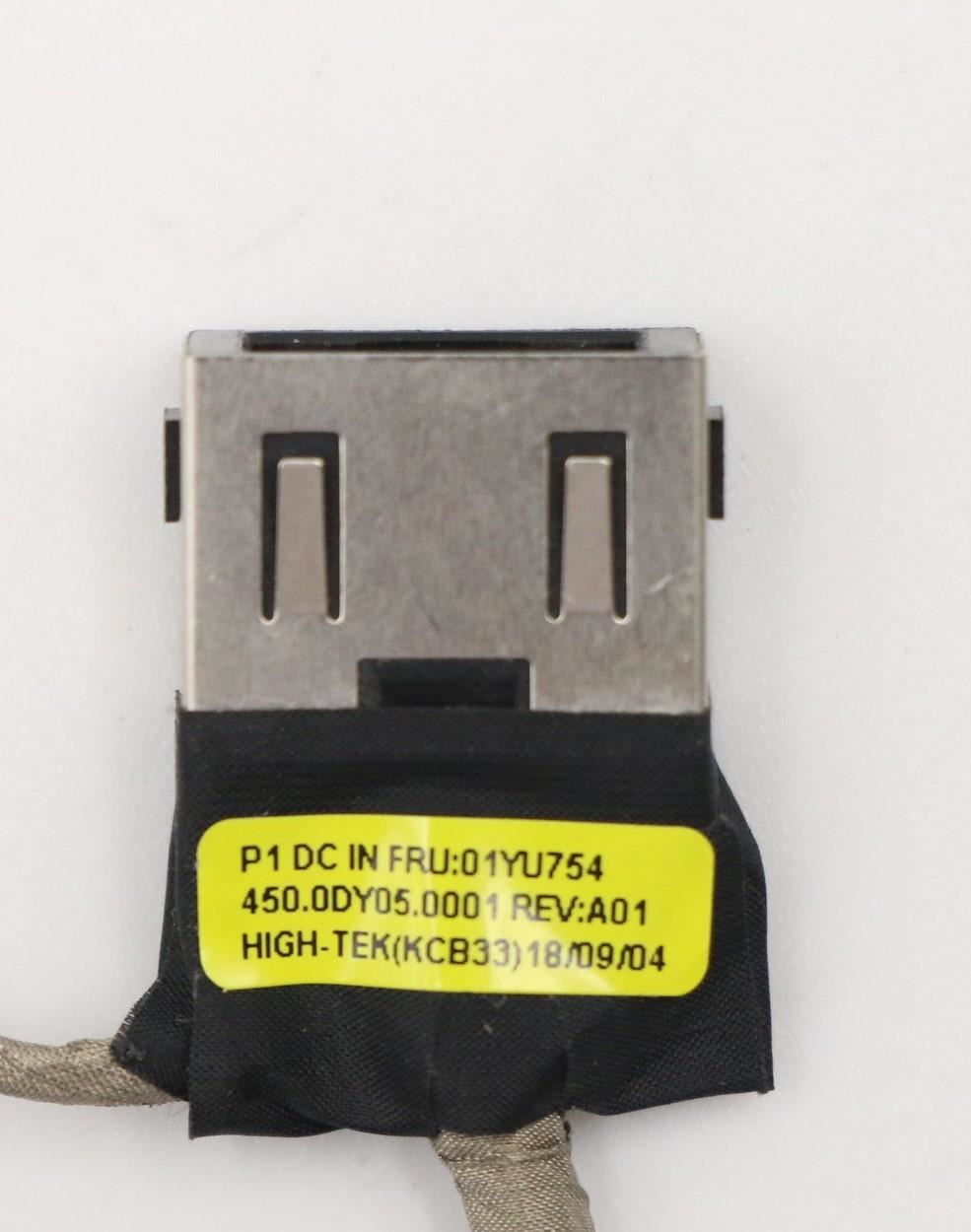 Lenovo Extreme P1 5 P1 6 P1 4 X1 5 DC In Port Socket Power Cable 01YU754