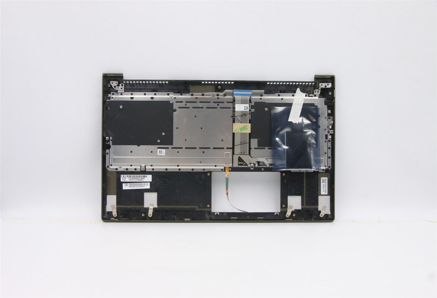 Lenovo Yoga 7-15IMH05 Keyboard Palmrest Top Cover Czech Black 5CB0Z31019