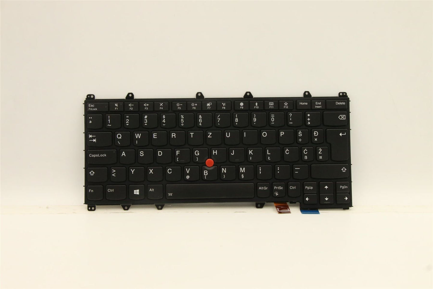 Lenovo Yoga 370 Keyboard Slovenian Black Backlit 01EN411