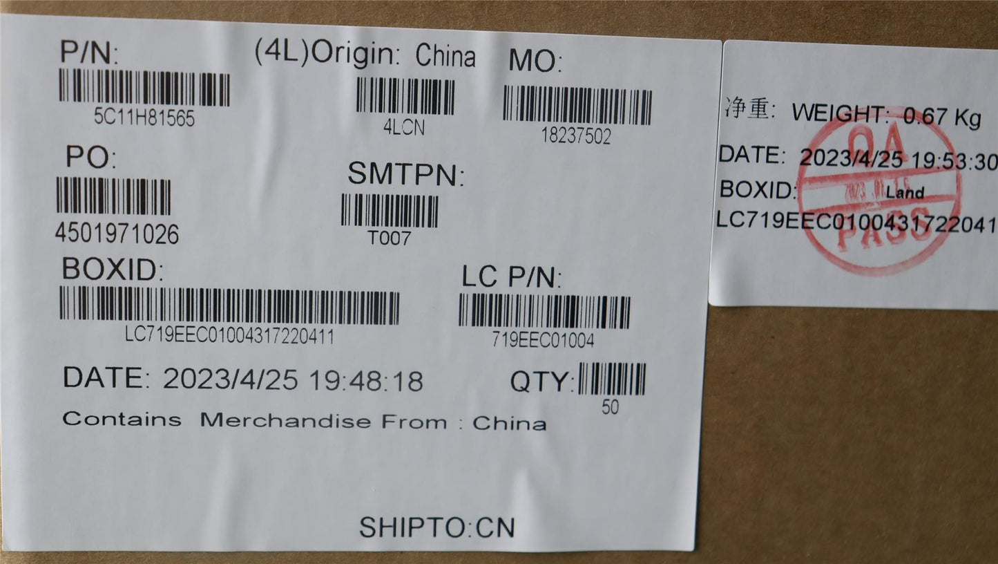 Lenovo H-CONN M/B-EDP IR NT 2.2K LUX 5C11H81565