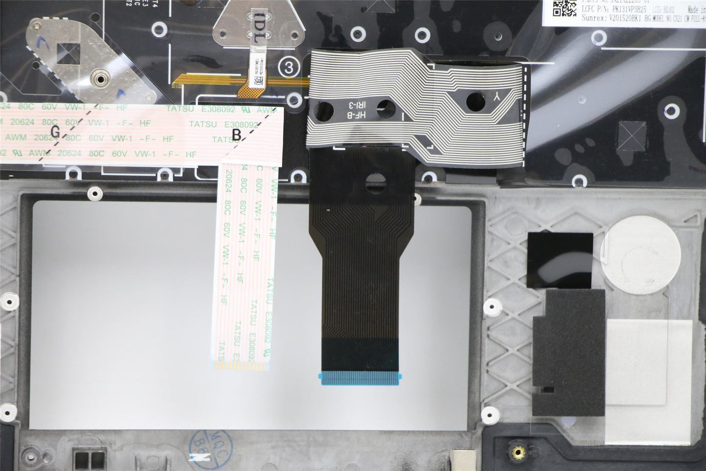 Lenovo MECH_ASM KBDW/C BUL BKLT(CHY)WW UK BK 5M11A37523