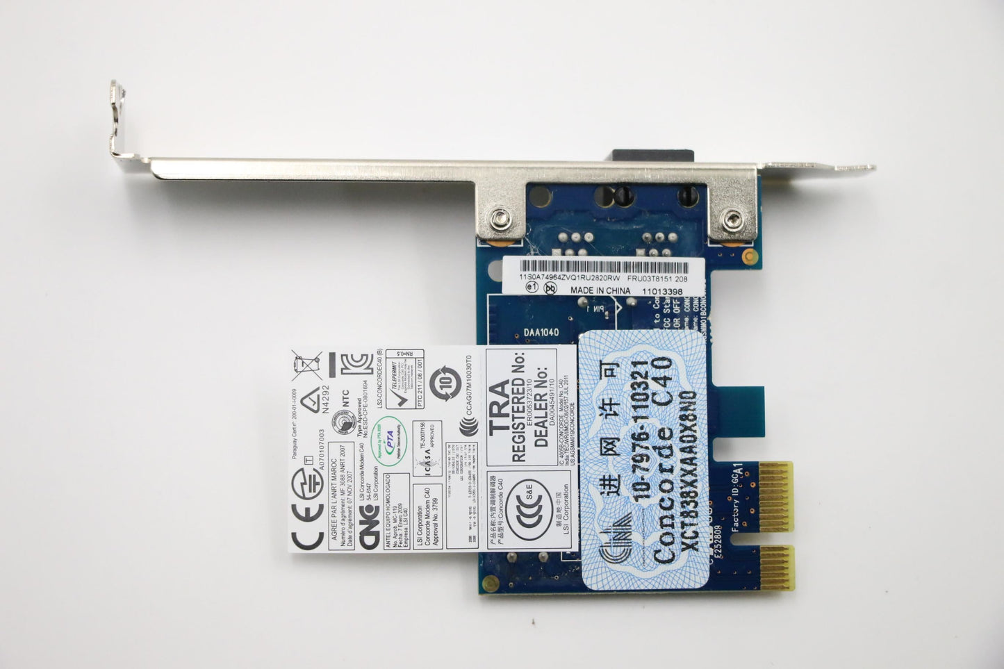 Lenovo HP Modem PCIe PCI LiteOn Board 03T8151