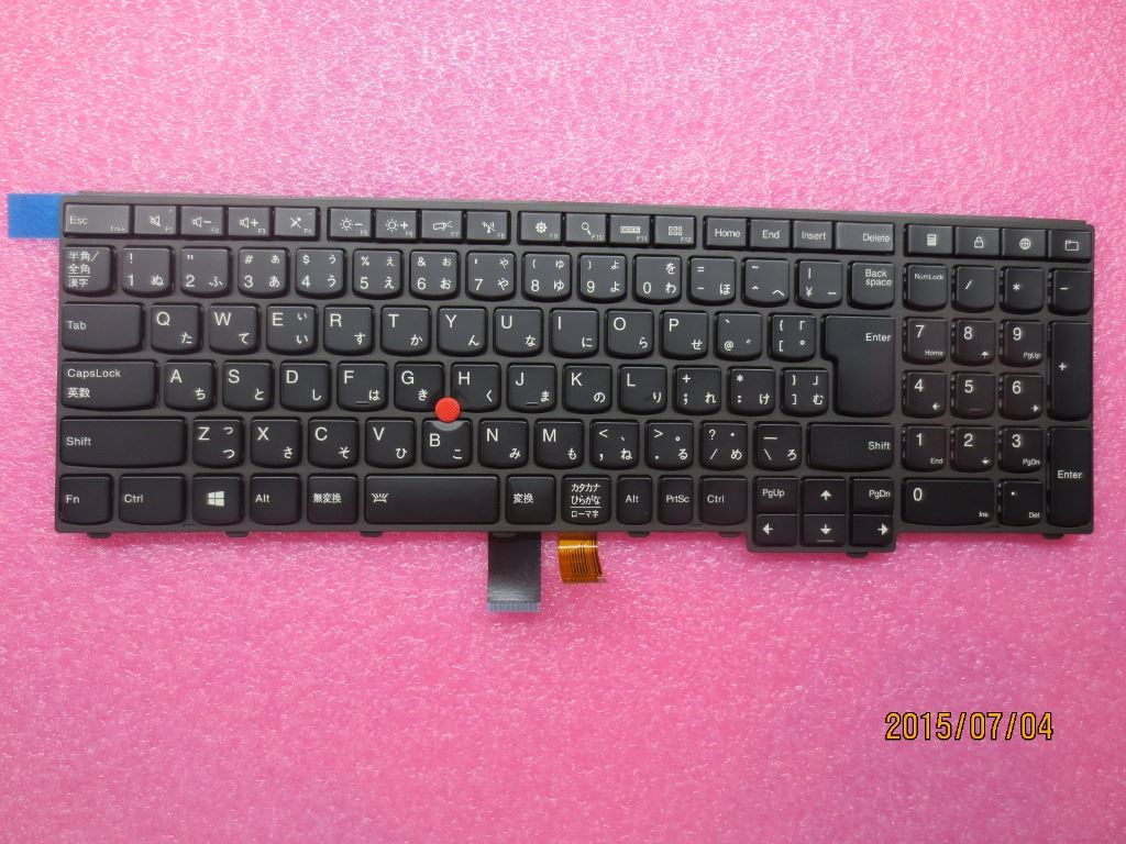 Lenovo FRUCS13KMBacklitKBDJapaneseChicony Keyboard 04Y2418