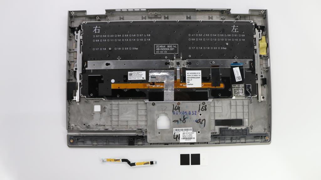 Lenovo MECH_ASM Ccover,SLV,KBD BE,CBL,DFN-FUYU 01LX942