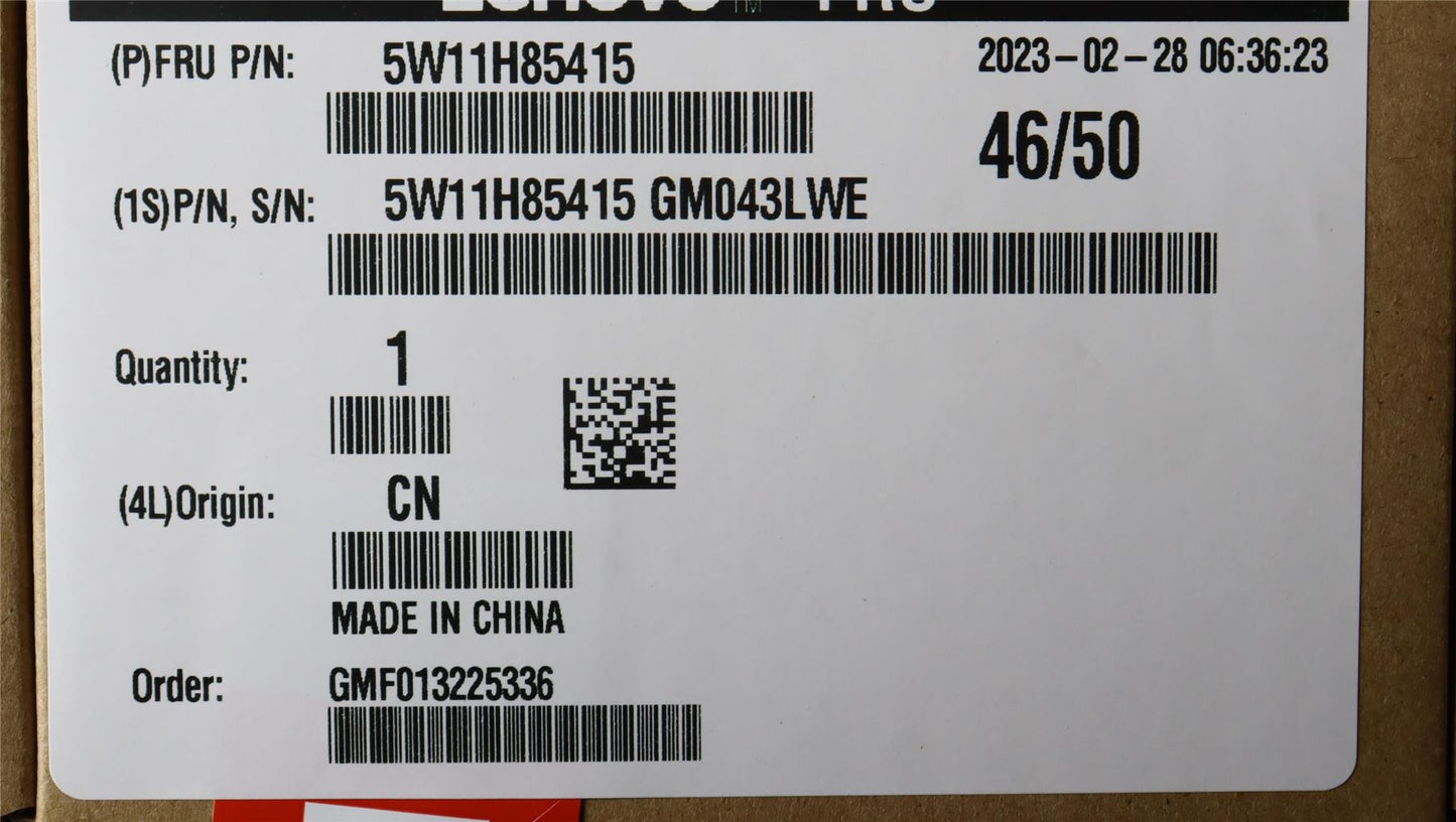 Lenovo ThinkPad 13w L13 3 P14s 3 P15v 3 T15p 3 Wireless Sim 5W11H85415