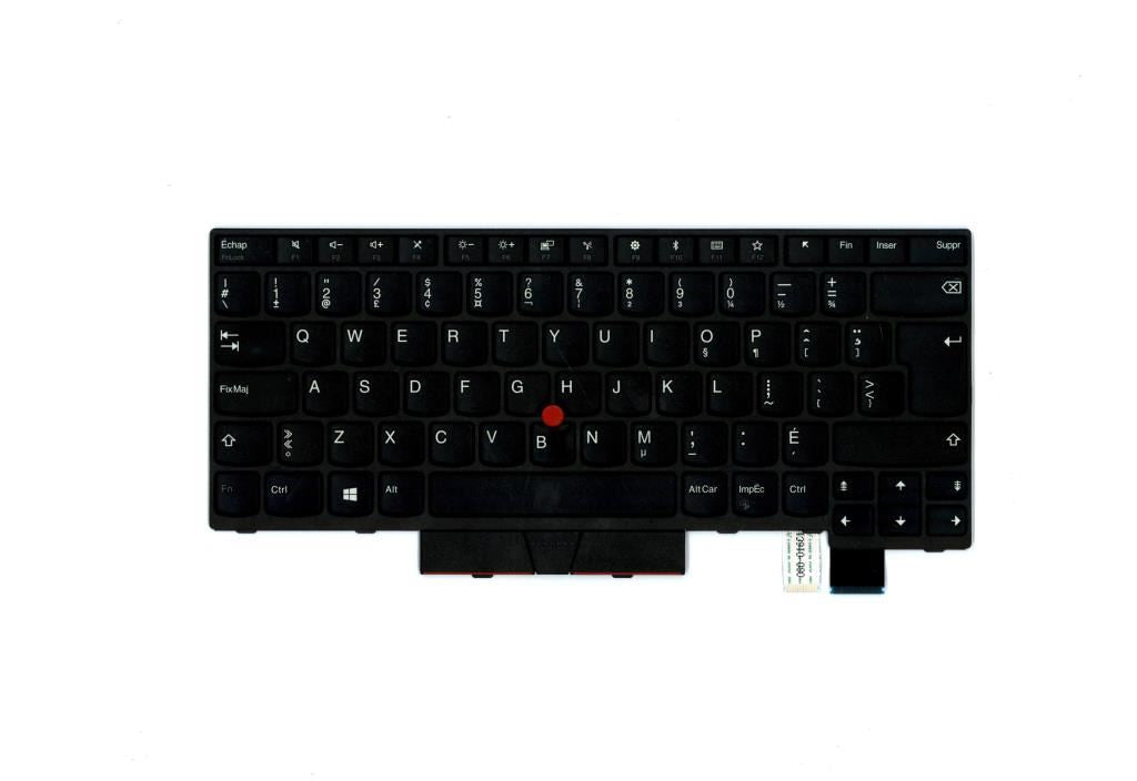 Lenovo ThinkPad T480 Keyboard Canadian French Black 01HX301