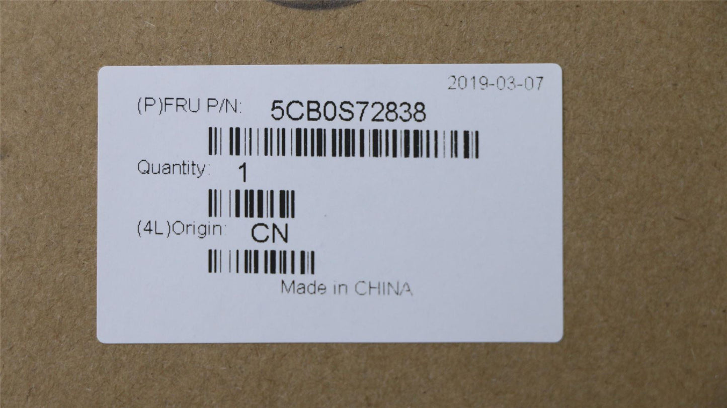 Lenovo Upper Case ASM C 81JX w/BL KB USA 5CB0S72838