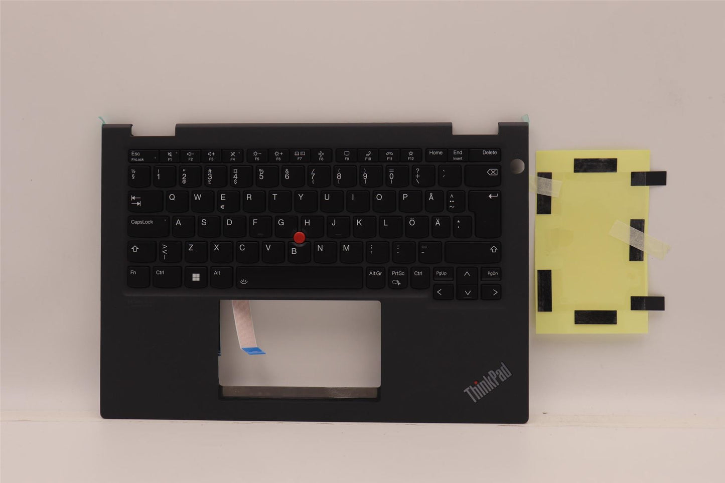 Lenovo Yoga X13 3 X13 2 Keyboard Palmrest Top Cover Swedish Finnish 5M11C18613