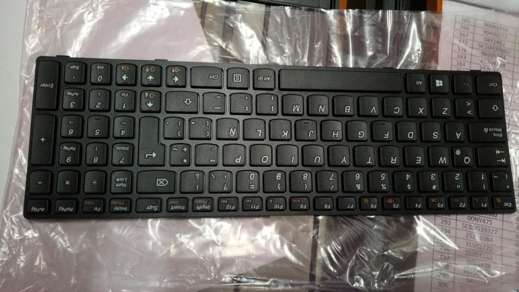 Lenovo DFT4TQ LSP102Keyblack frame KBD Keyboard 25209759