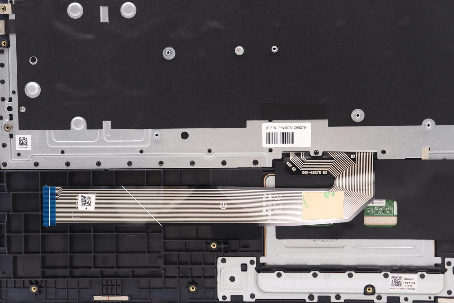 Lenovo IdeaPad 3 15IJL6 Palmrest Cover Touchpad Keyboard US Europe 5CB1D69279