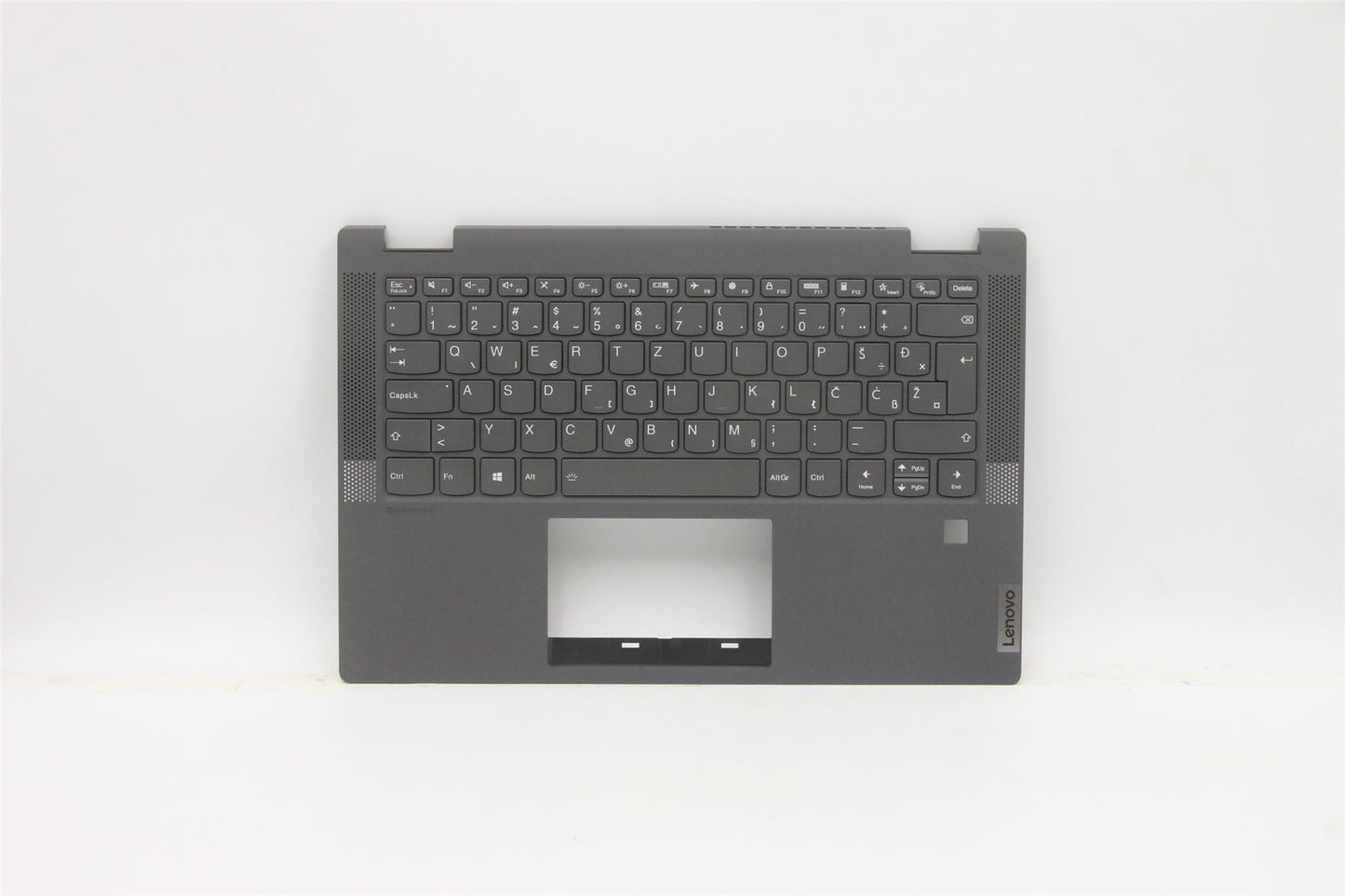 Lenovo Flex 5-14ALC05 Keyboard Palmrest Top Cover Hungarian Grey 5CB1C48282