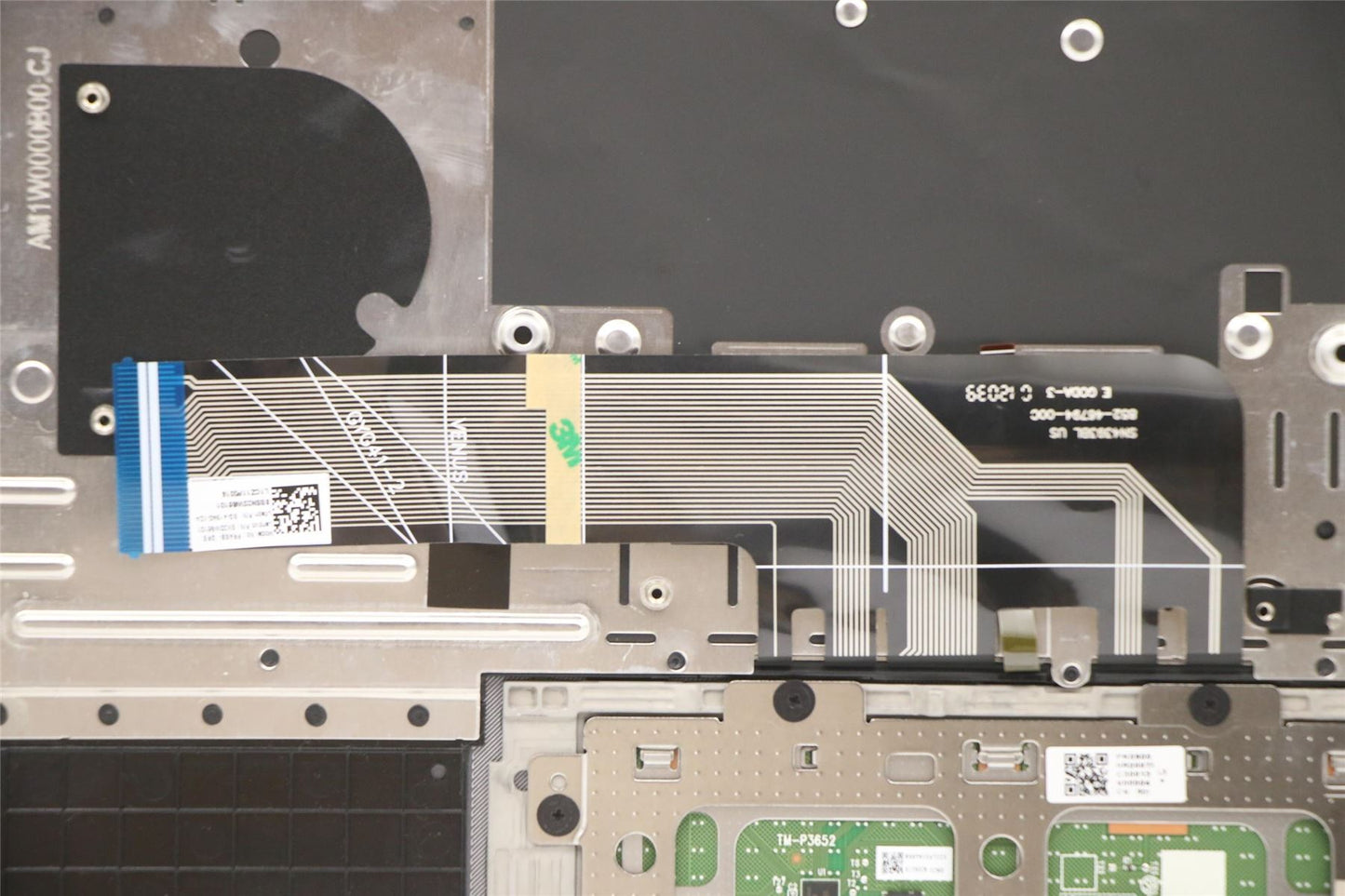 Lenovo IdeaPad 7 14IHU5 O Palmrest Cover Touchpad Keyboard Greek 5CB1C90567