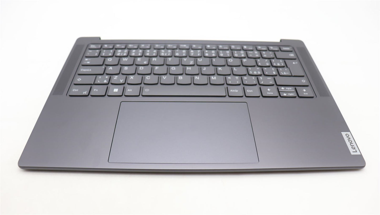 Lenovo Yoga 7 14APH8 Palmrest Cover Touchpad Keyboard Storm Grey 5CB1L80274