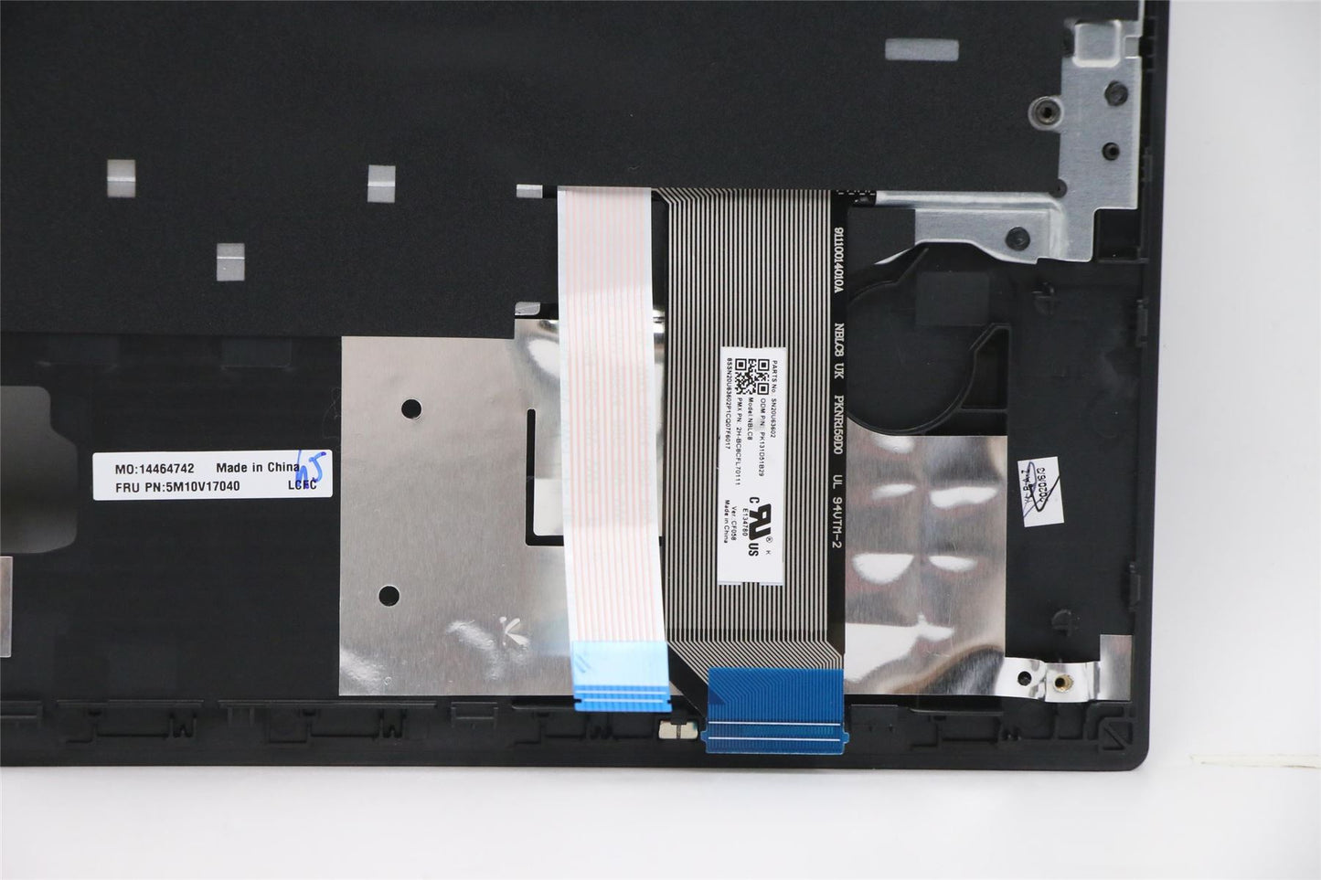 Lenovo MECH_ASM BL KB W C ASM FRA 058 BK UK 5M10V17040