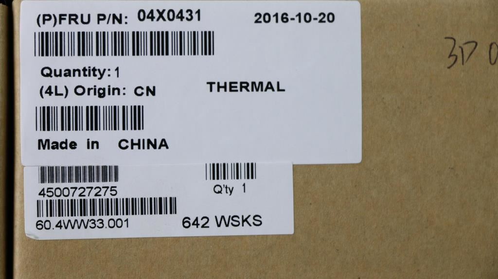 Lenovo ThinkPad Helix Fan Heatsink 04X0431