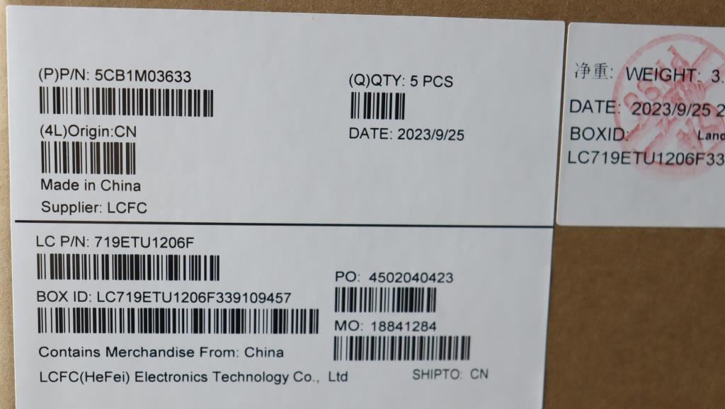 Lenovo IdeaPad 3 15IAH8 Palmrest Cover Touchpad Keyboard Abyss Blue 5CB1M03633