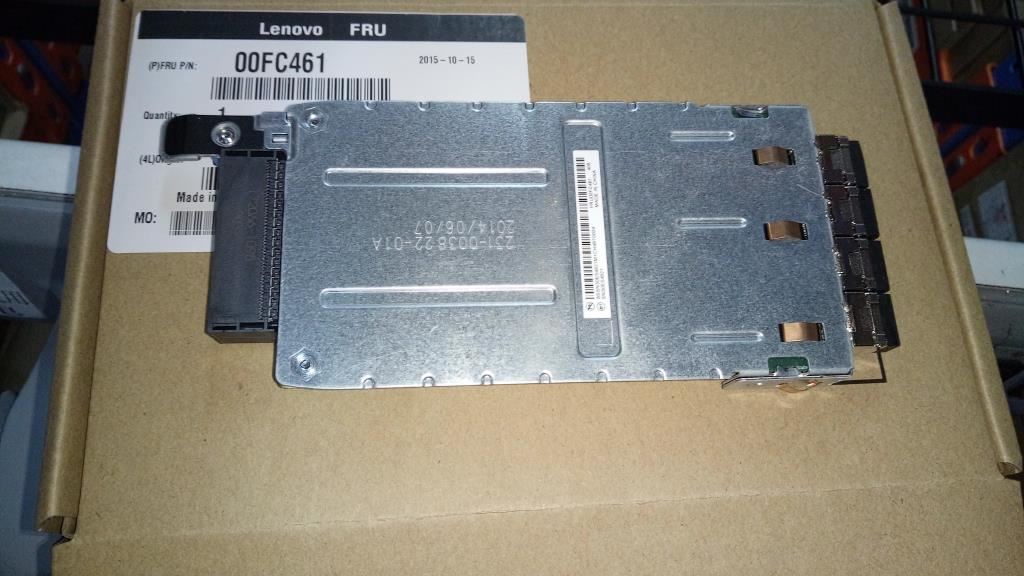 Lenovo NETWRK_CRD 4x FC8G ports Mezz card 00FC461