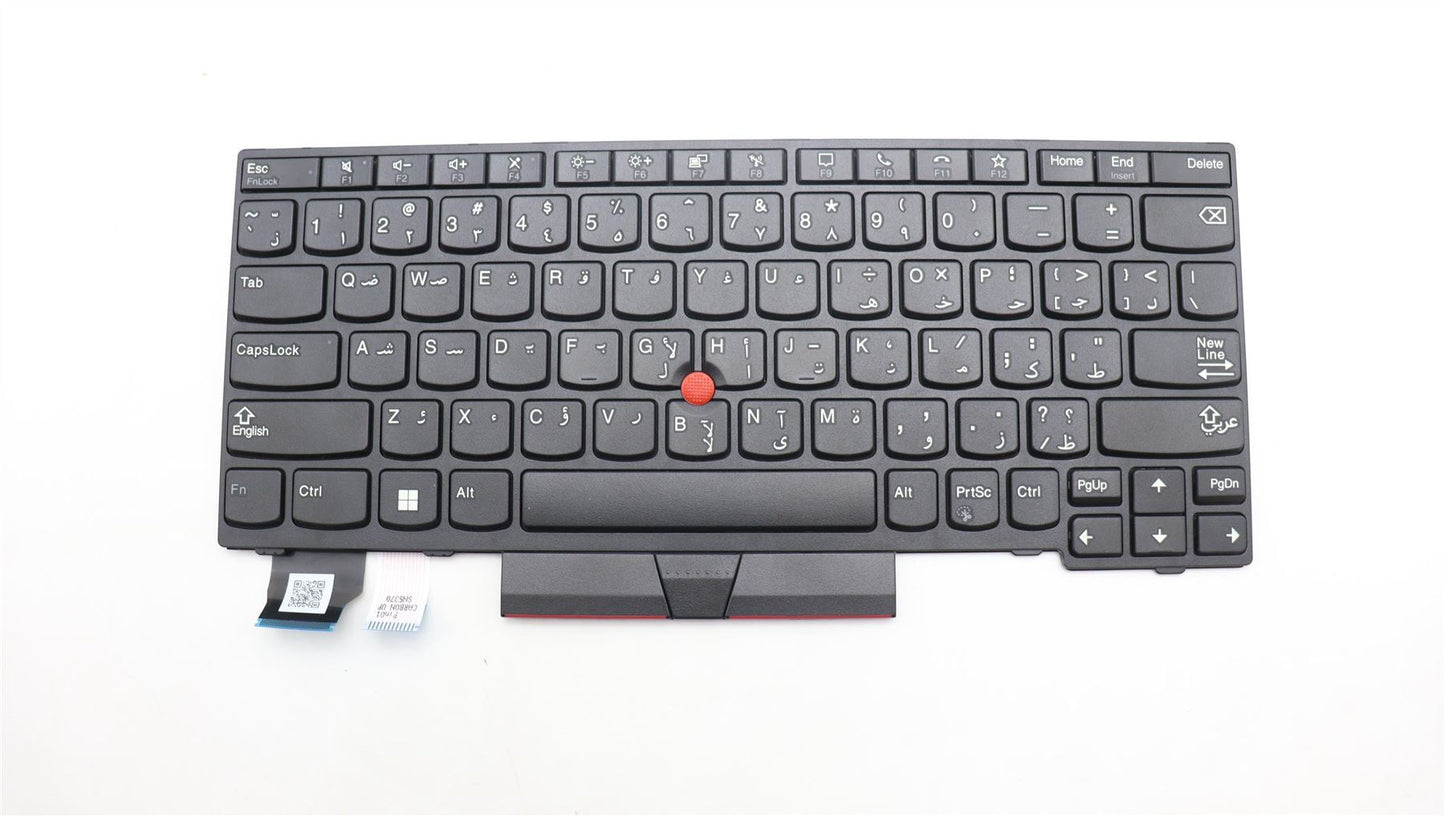 Lenovo ThinkPad L13 2 X13 Keyboard Arabic Black 5N20V43150