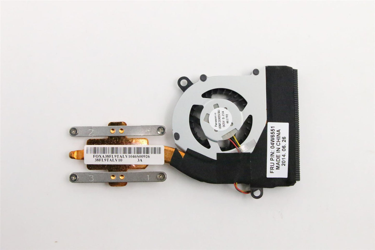 Lenovo 04W6551 FRU Thermal Module