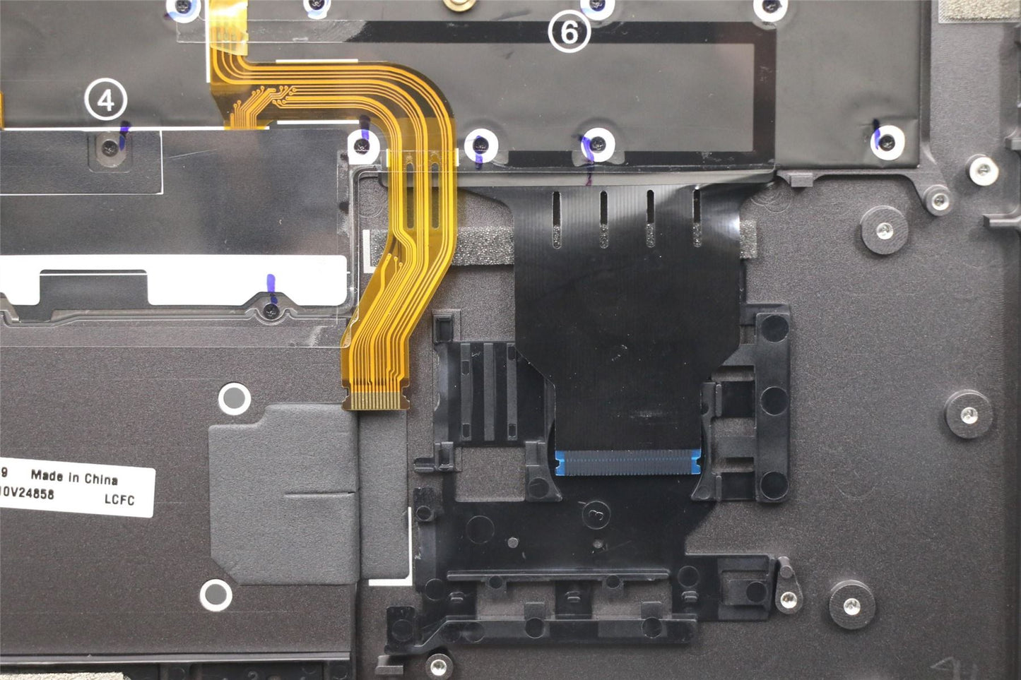 Lenovo MECH_ASM GRP,KBD,BZL,KOR,WL,IG,CHY 5M10V24858