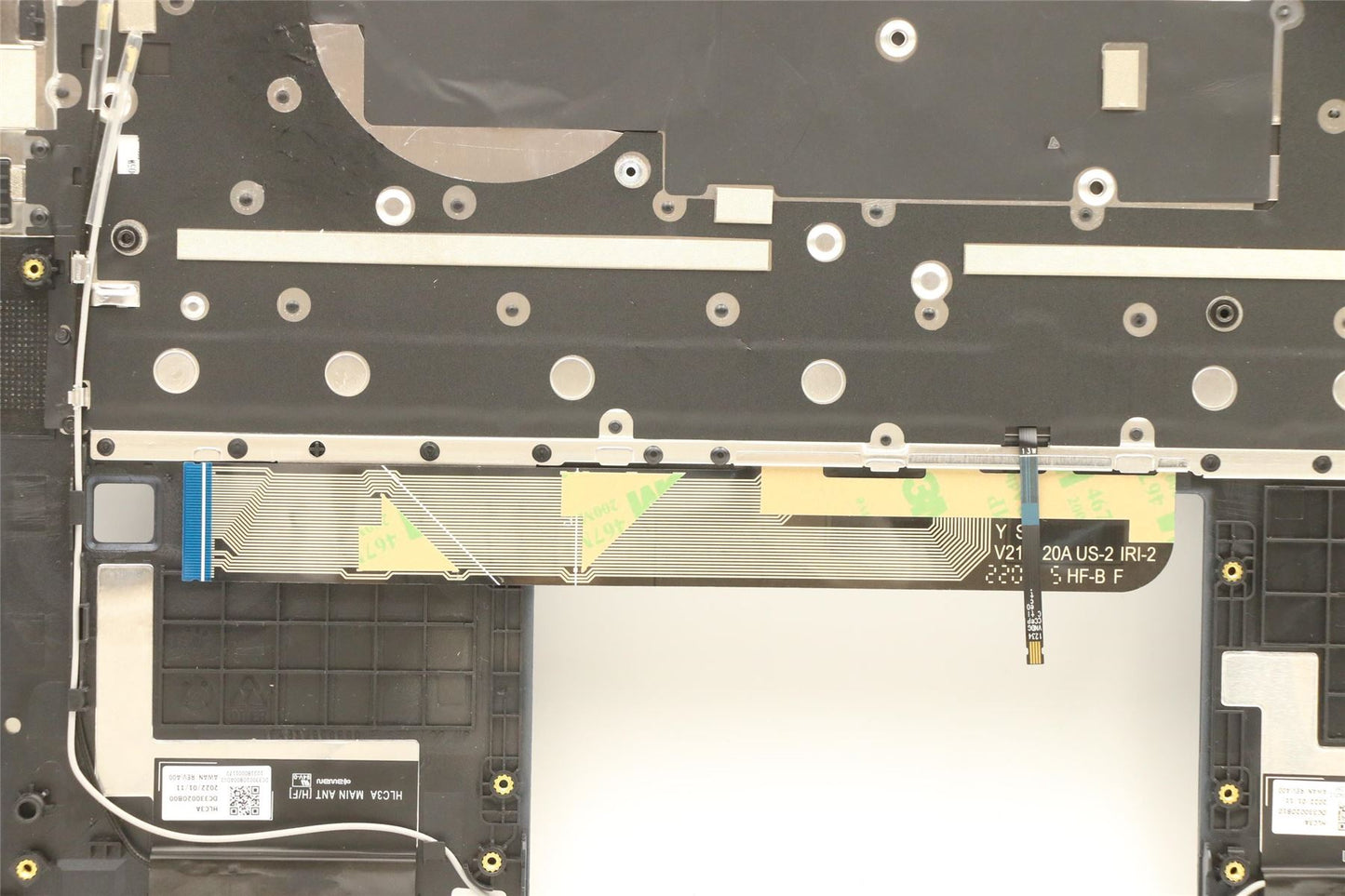 Lenovo Yoga 6 13ALC7 6 13ABR8 Keyboard Palmrest Top Cover US Grey 5CB1H23784