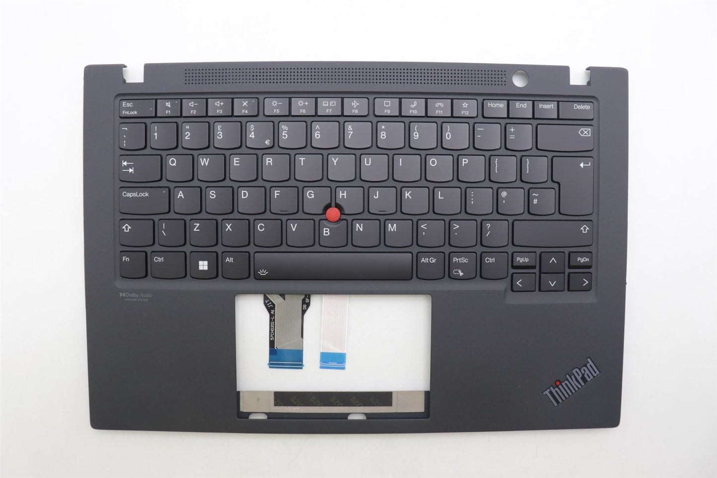 Lenovo ThinkPad T14s Gen 2 Keyboard Palmrest Top Cover UK Black 5M11C85513