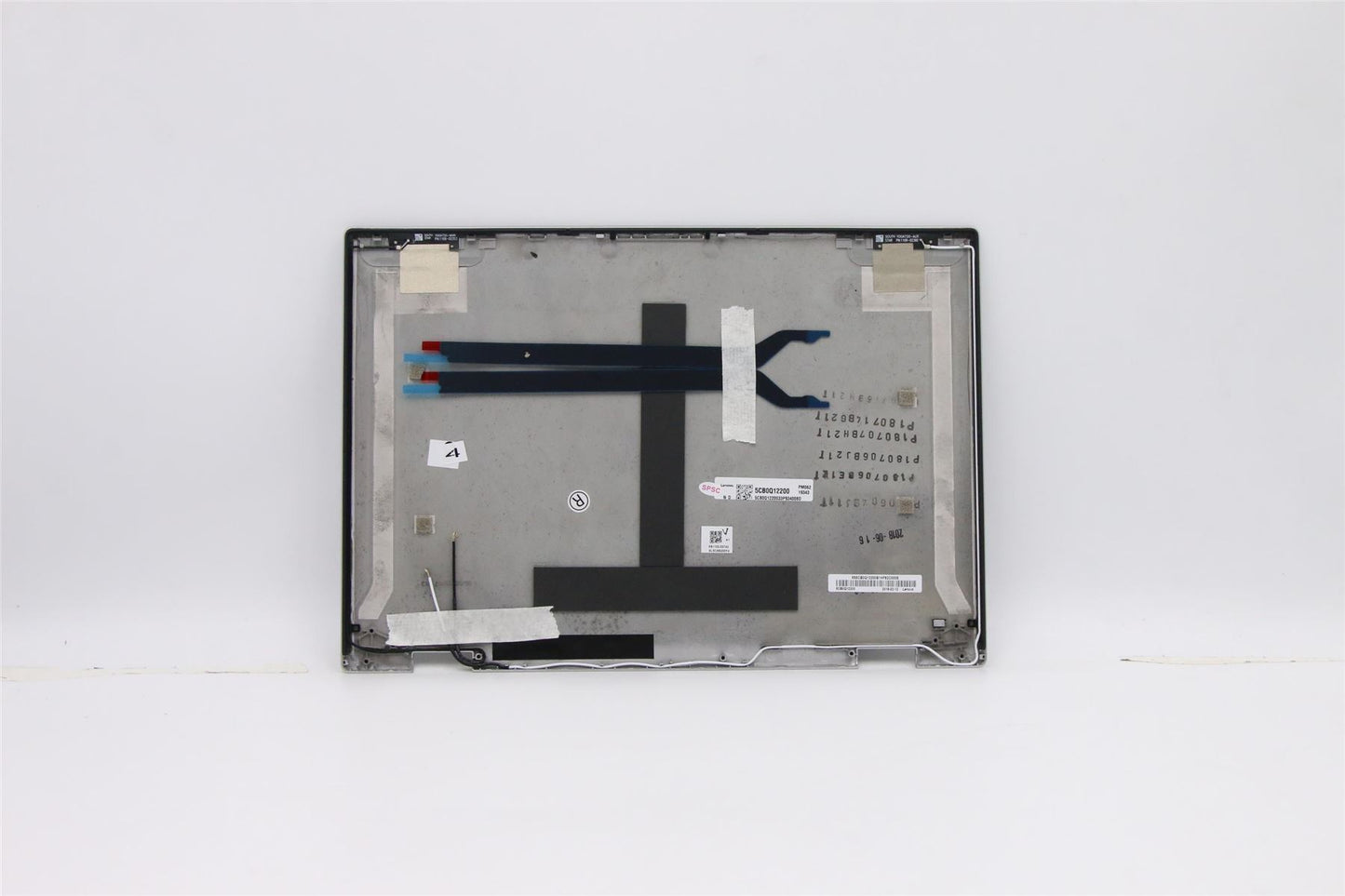 Lenovo Yoga 720-12IKB LCD Cover Rear Back Housing Silver 5CB0Q12200