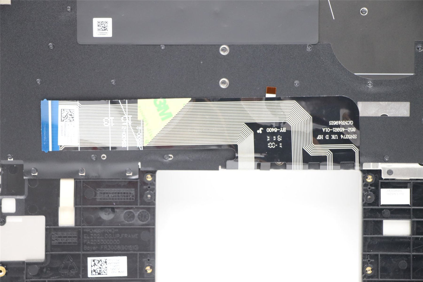 Lenovo IdeaPad S530 13IWL Keyboard Palmrest Top Cover UK Grey Backlit 5CB0S16096