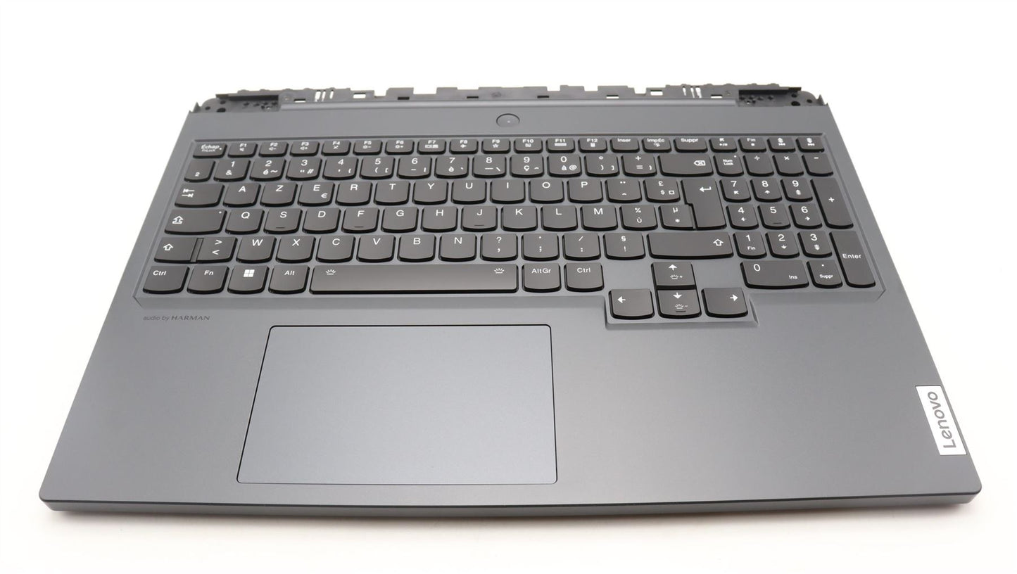 Lenovo Legion 7 16IRX8H Palmrest Touchpad Cover Keyboard French Grey 5CB1L09903