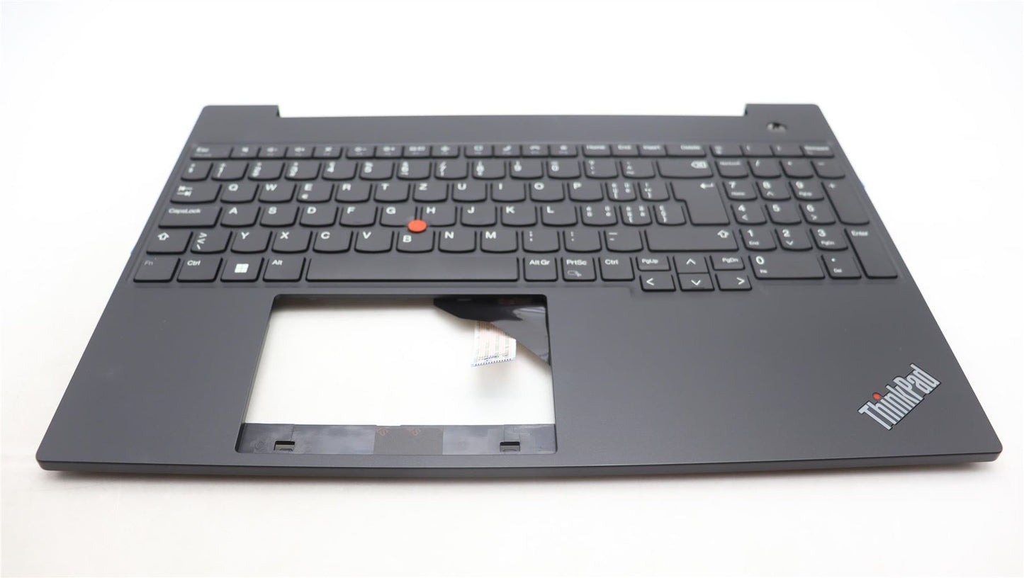 Lenovo ThinkPad E16 Gen 1 Keyboard Palmrest Top Cover Switzerland 5M11L65042