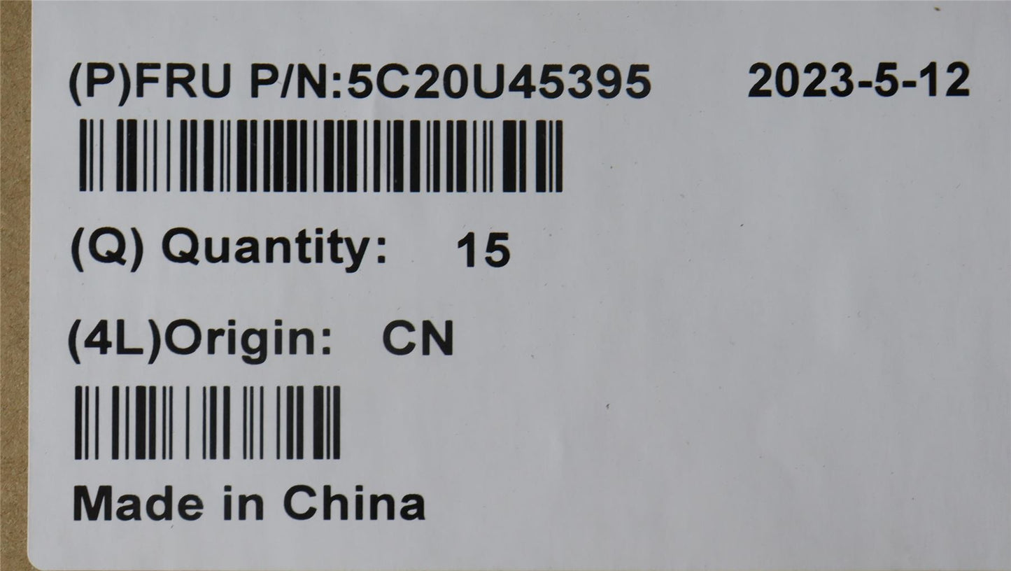 Lenovo CAMERA 5M RGB+IR CAM BSN Y4.5 5C20U45395
