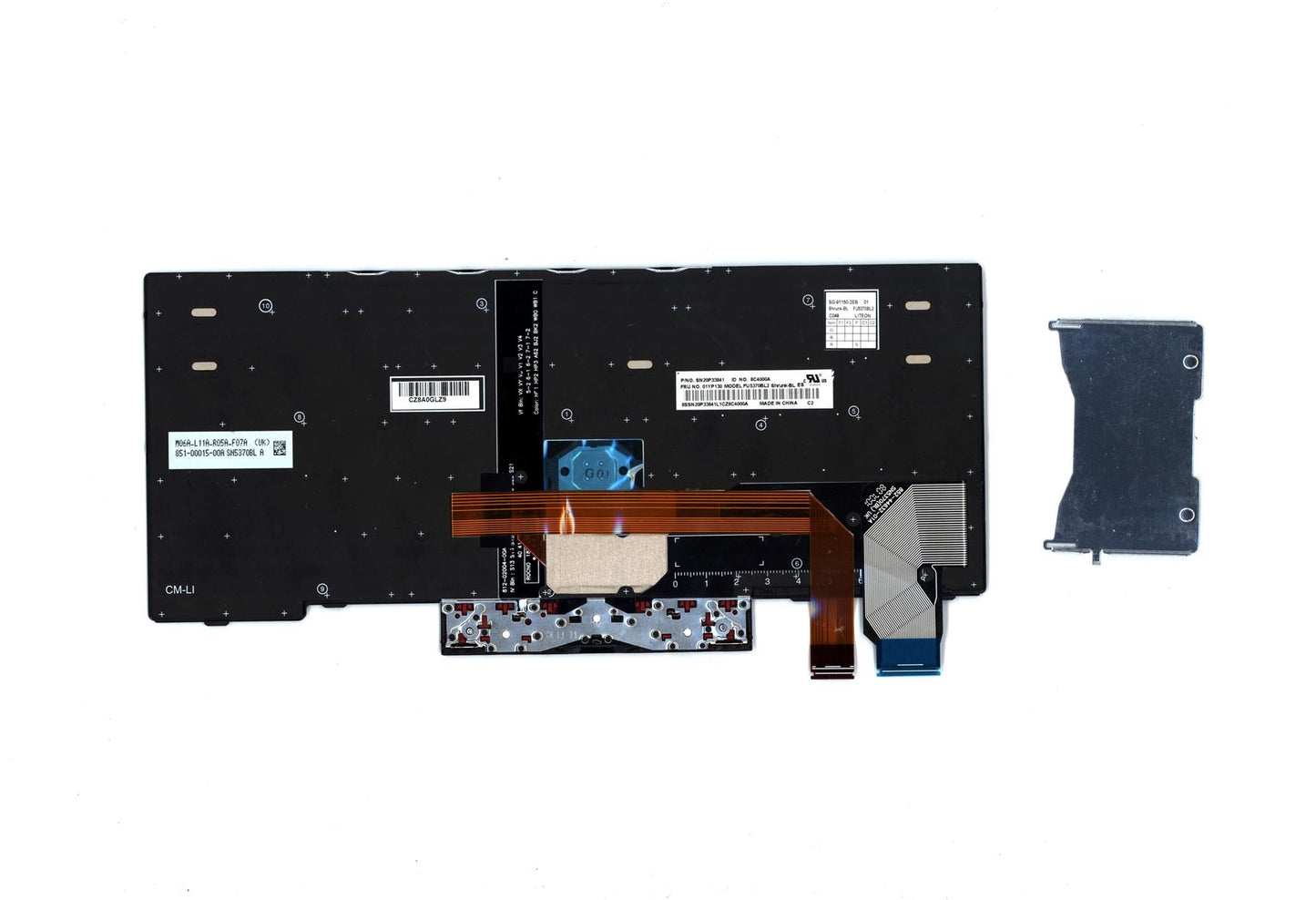 Lenovo ThinkPad X280 A285 X390 X395 L13 Keyboard Spanish Black Backlit 01YP130