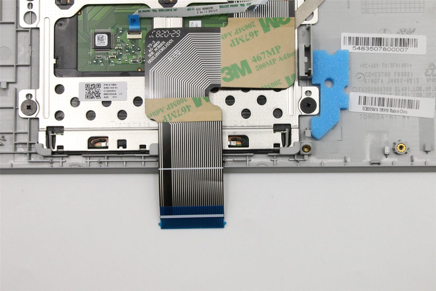 Lenovo Upper Case C81N7 PG NBLKB_LATIN 5CB0S18414