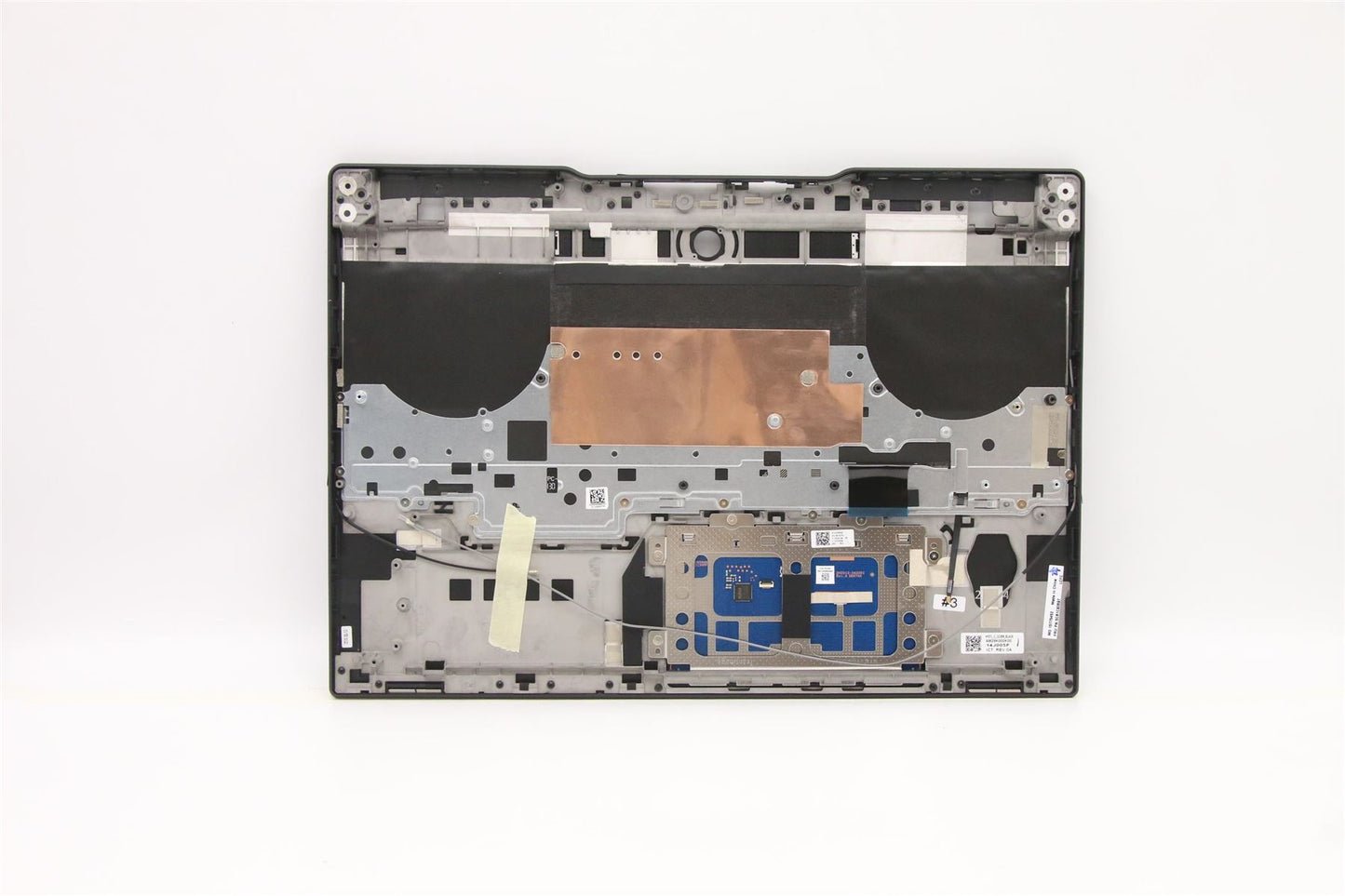 Lenovo Legion S7-15ACH6 Palmrest Cover Touchpad Keyboard Swiss Black 5CB1C93697