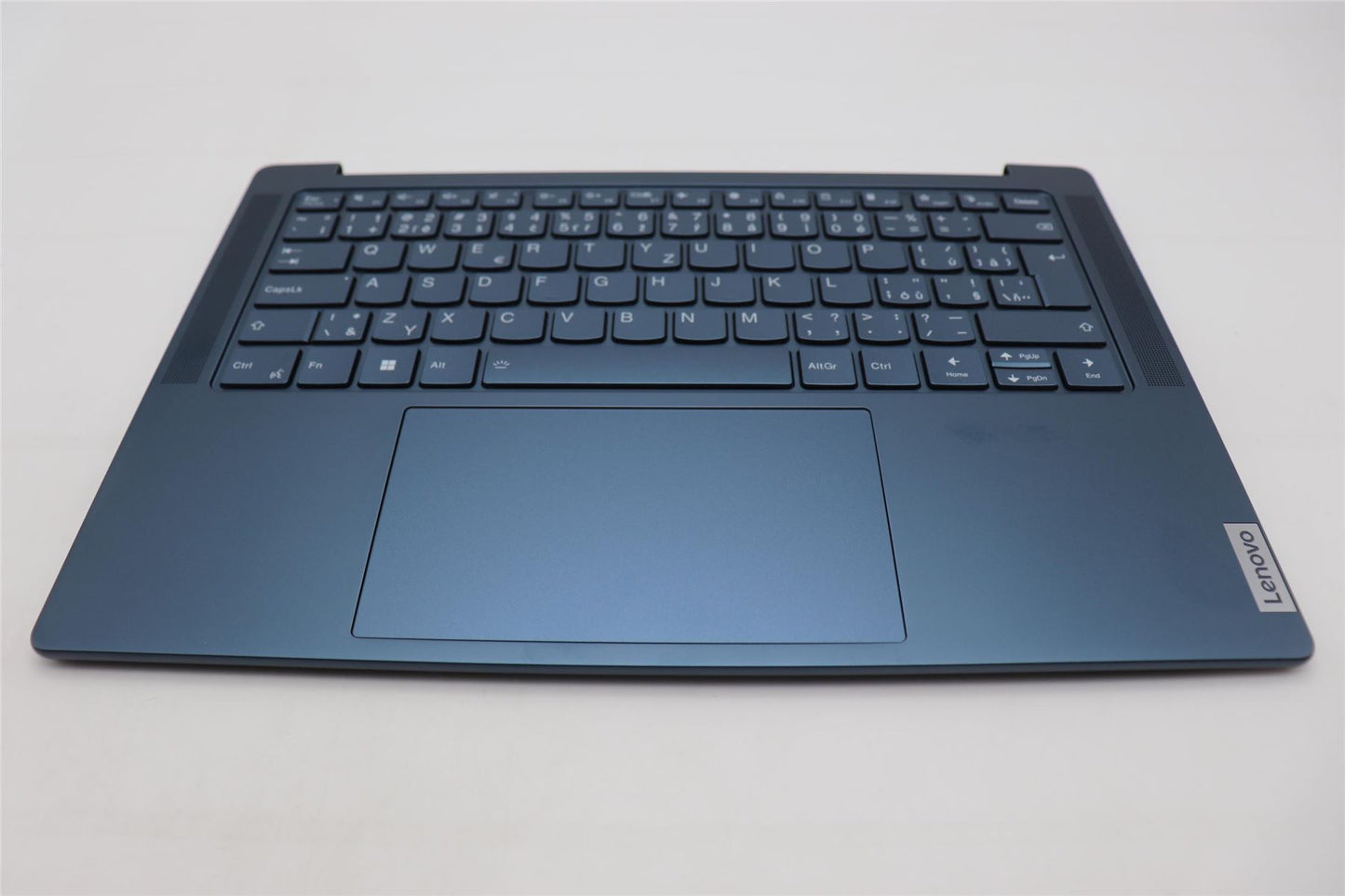 Lenovo Yoga 7 14ARP8 Palmrest Cover Touchpad Keyboard Blue 5CB1L50310