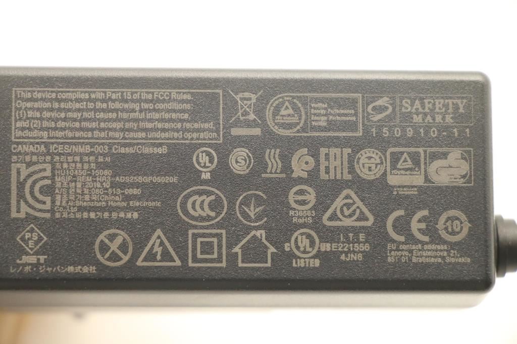 Lenovo Miix 320-10ICR AC Charger Adapter Power Black 20W 5A10N38167