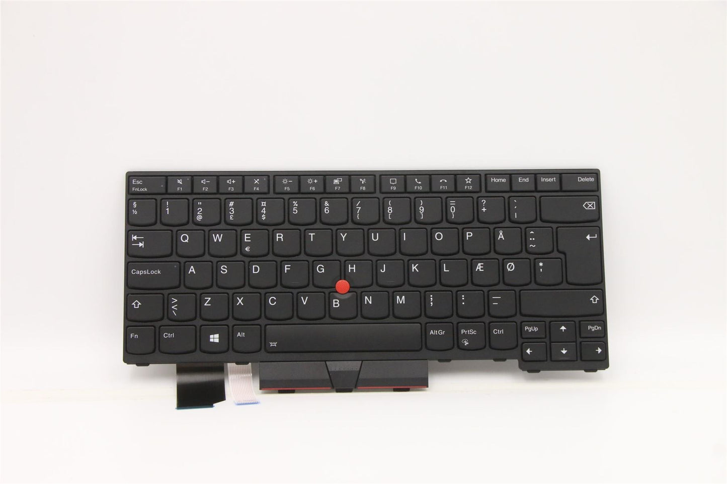 Lenovo ThinkPad L14 2 L14 Keyboard Danish Black Backlit 5N20W67804