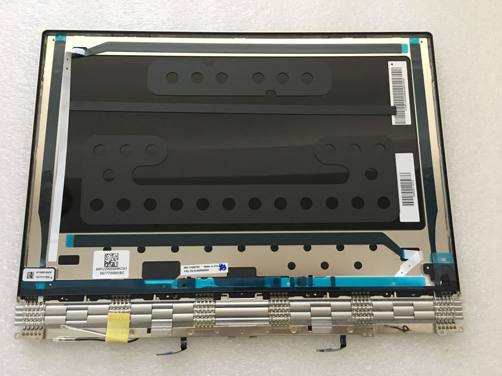 Lenovo Yoga 910-13IKB Glass LCD Cover Rear Back Housing Silver 5CB0M56304