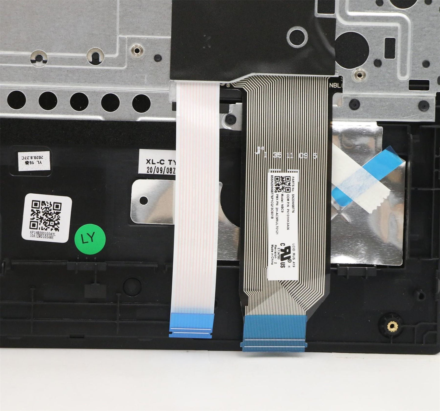 Lenovo MECH_ASM KB RUS(P)US BK 5M11A35693