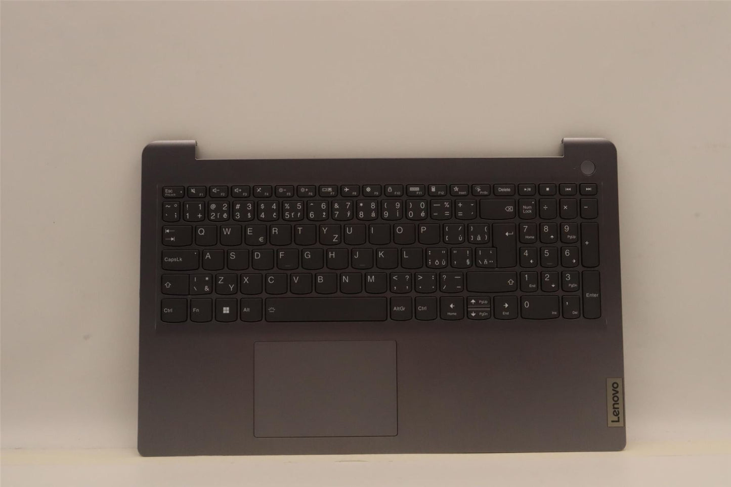 Lenovo IdeaPad 3 15IAU7 Palmrest Cover Touchpad Keyboard Arctic Grey 5CB1H78266