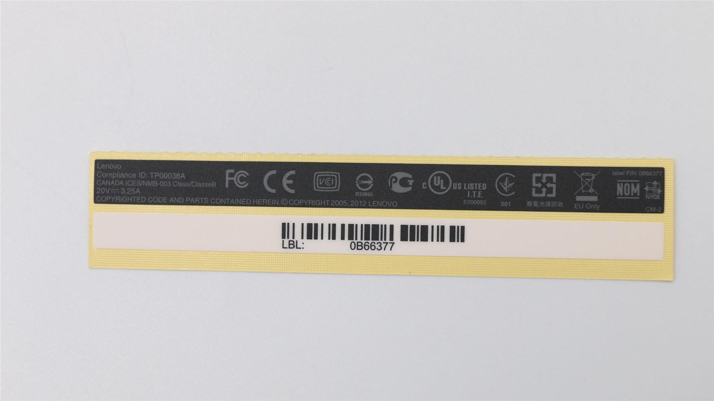 Lenovo FRU Base Cover 15W ROW 04W6986
