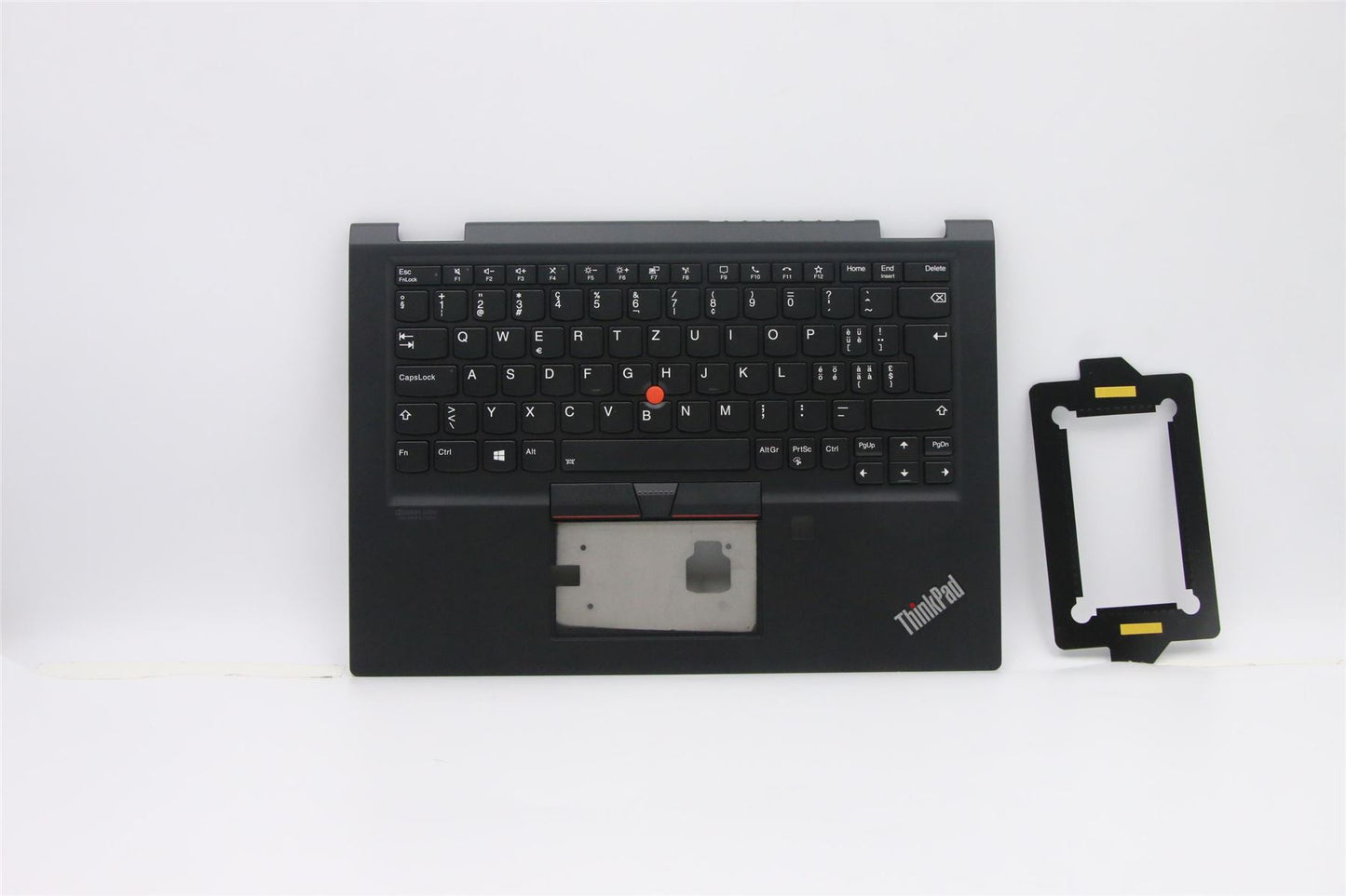 Lenovo Yoga X13 1 Keyboard Palmrest Top Cover Swiss Black Backlit 5M10Y85876