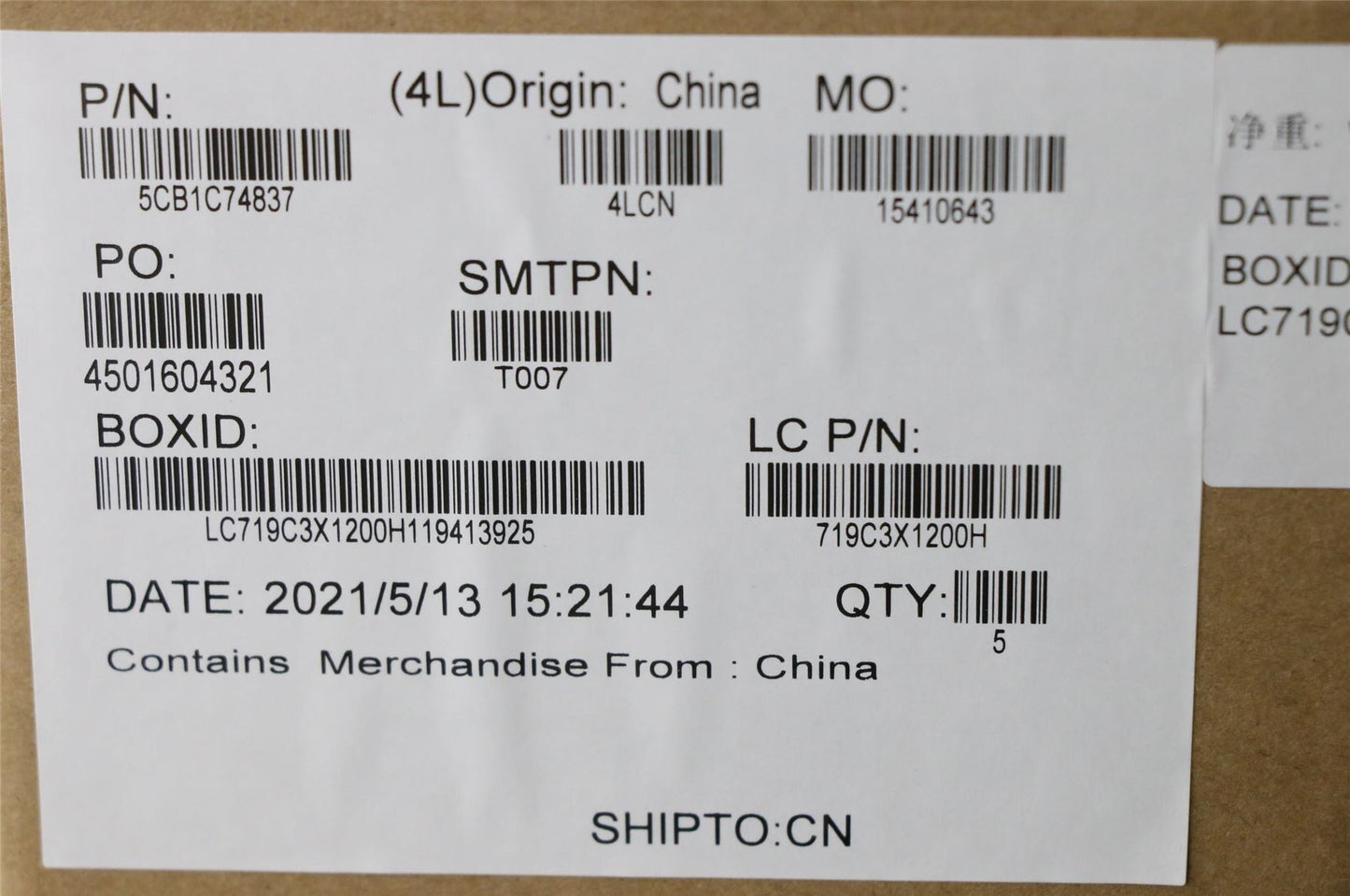 Lenovo Legion 5-15ACH6H 5-15ACH6A Palmrest Cover Touchpad Keyboard 5CB1C74837