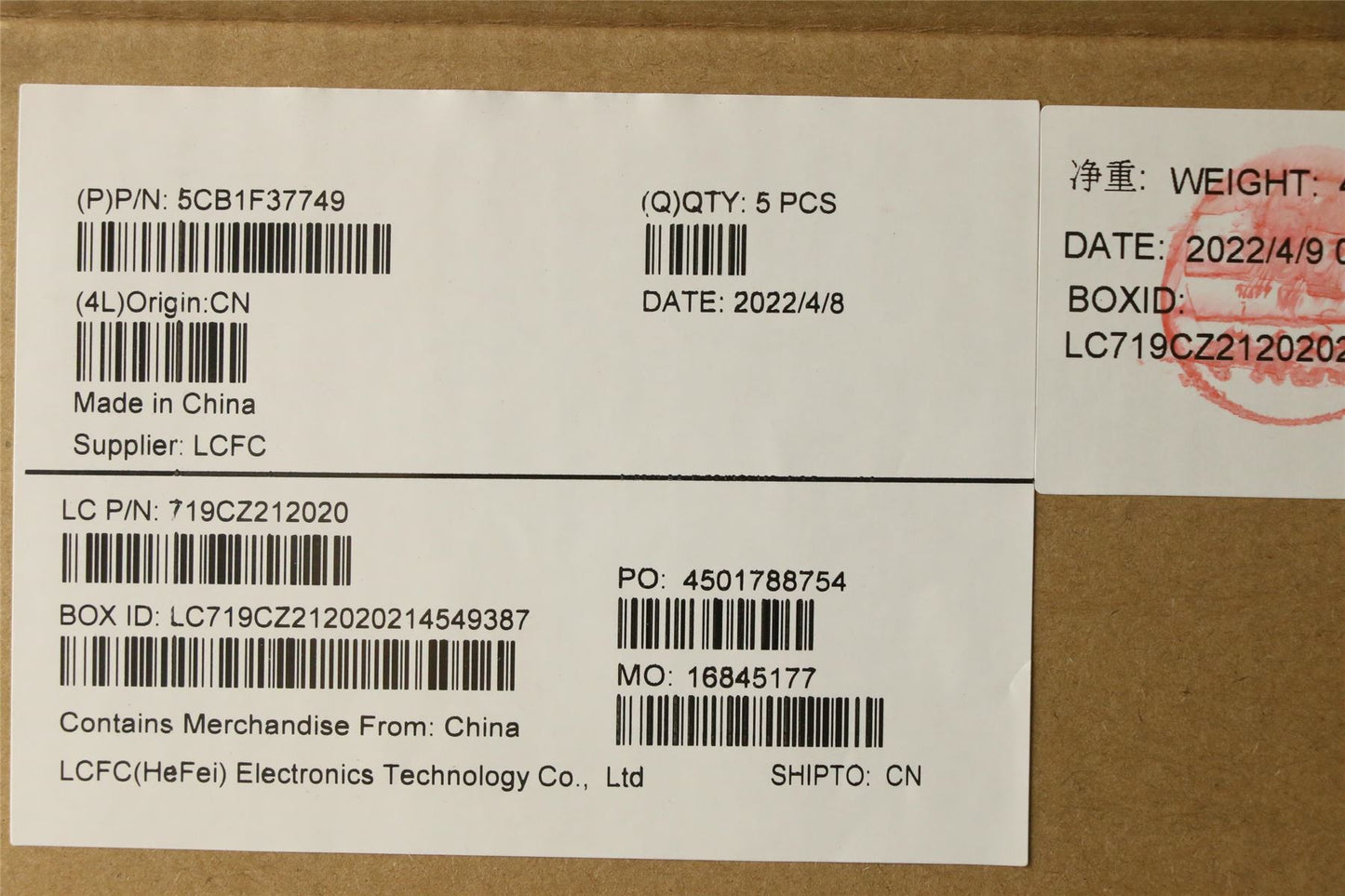 Lenovo Legion 5 Pro 16IAH7H Keyboard Palmrest Top Cover Italian Grey 5CB1F37749