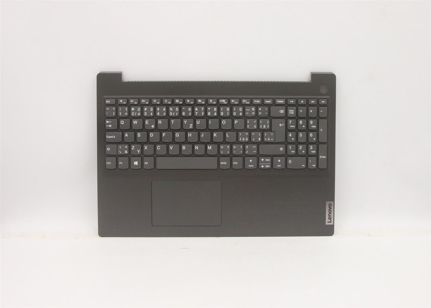 Lenovo V15 G1-IML Keyboard Palmrest Top Cover Czech Grey 5CB1C17469