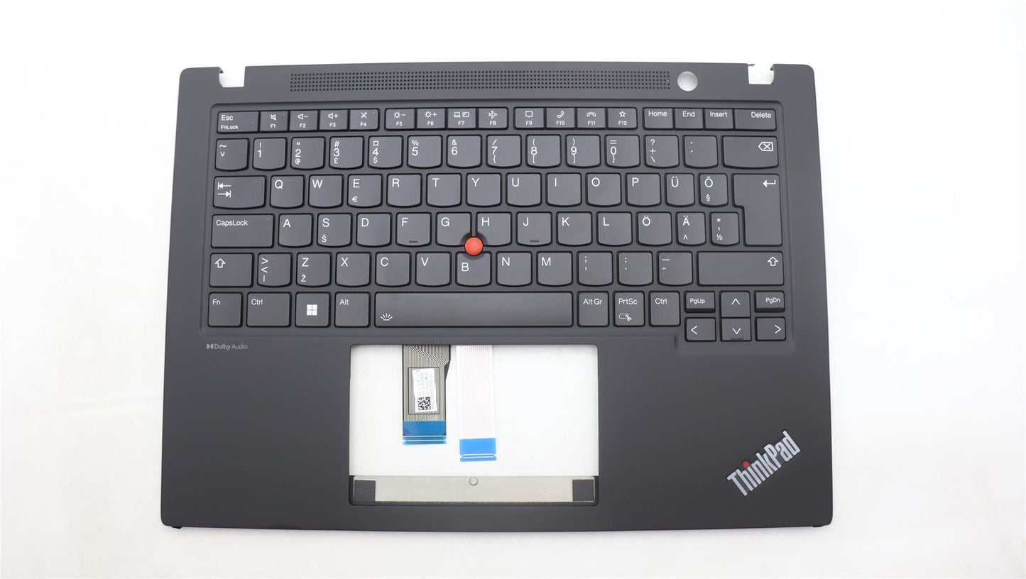 Lenovo ThinkPad T14s Gen 4 Keyboard Palmrest Top Cover Estonian Black 5M11L92988