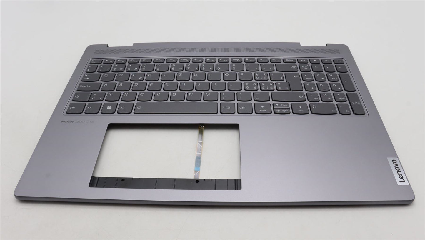 Lenovo Yoga 7 16ARP8 Keyboard Palmrest Top Cover Switzerland 5CB1L50420